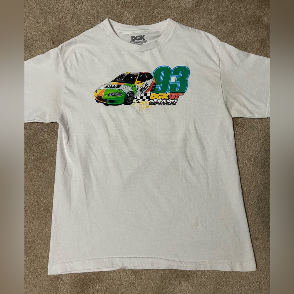 DGK GT Ghetto Spec White T shirt men’s medium